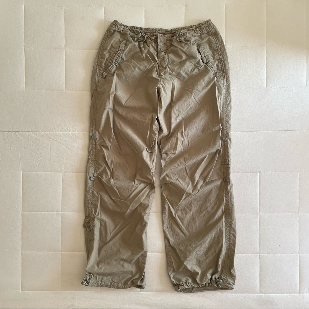 GAP Womens Tan Khaki Cargo Jogger Pants, Size M